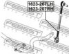 FEBEST 1623-207LH Rod/Strut, stabiliser